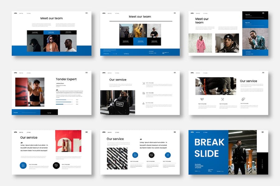 产品摄影展示企业营销策划市场调研通用keynote模板 - 顶尖PPT