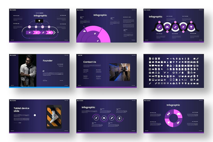 商务风格欧美多用途keynote模板 - 顶尖PPT