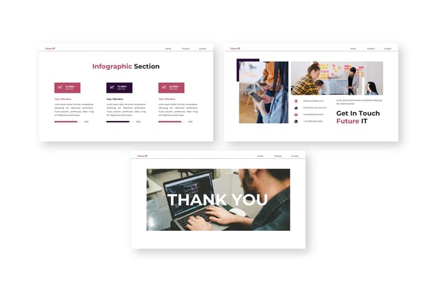 未来IT技术人工智能PPT模板 - 顶尖PPT