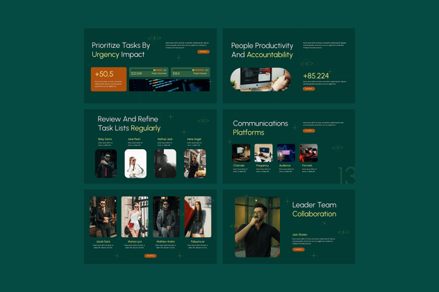 项目管理PPT模板 - 顶尖PPT