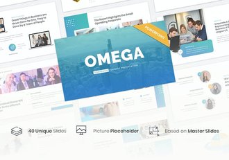 企业商务品牌形象展示PPT模板 - 顶尖PPT