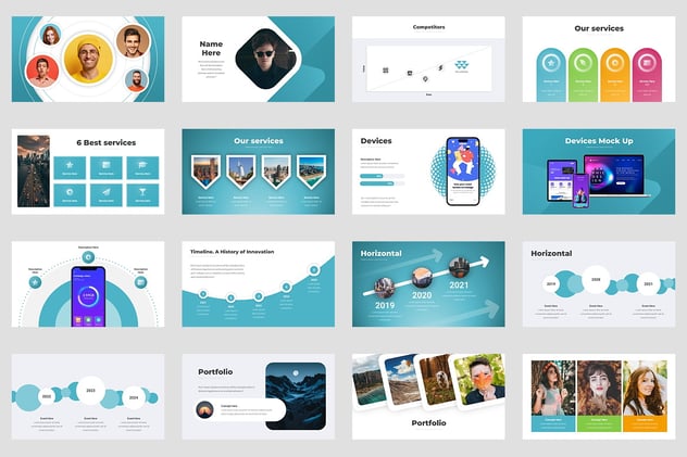 营销峰会动画解决方案PPT模板 - 顶尖PPT