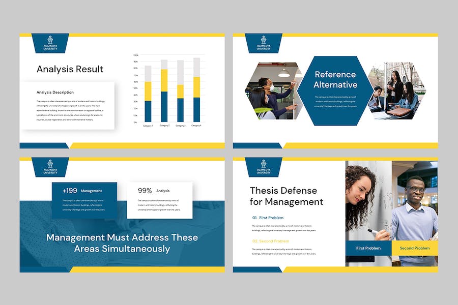 学位论文答辩展示演讲PPT模板 - 顶尖PPT