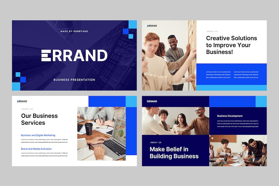 商业融资计划书项目方案Keynote模板 - 顶尖PPT