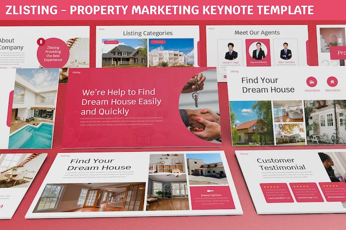 物业管理市场营销keynote模板 - 顶尖PPT