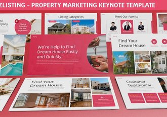 物业管理市场营销keynote模板 - 顶尖PPT