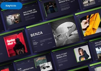 大气商业计划企业营销策划业务合作多用途keynote模板 - 顶尖PPT