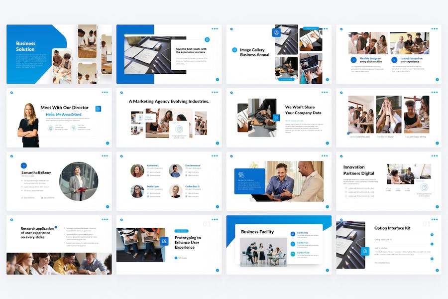 年度计划总结报告企业合作团队介绍商业通用PPT模板 - 顶尖PPT