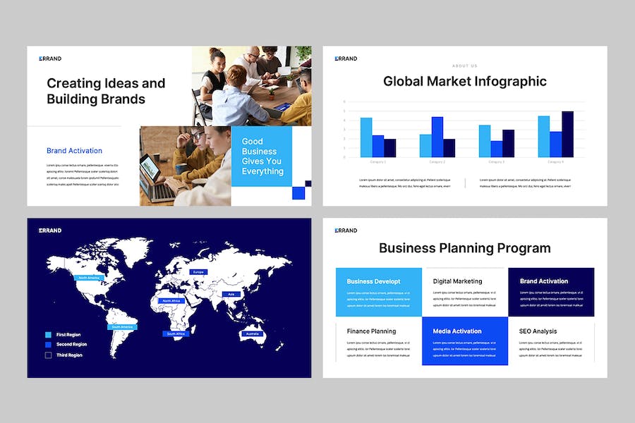 商业融资计划书项目方案Keynote模板 - 顶尖PPT