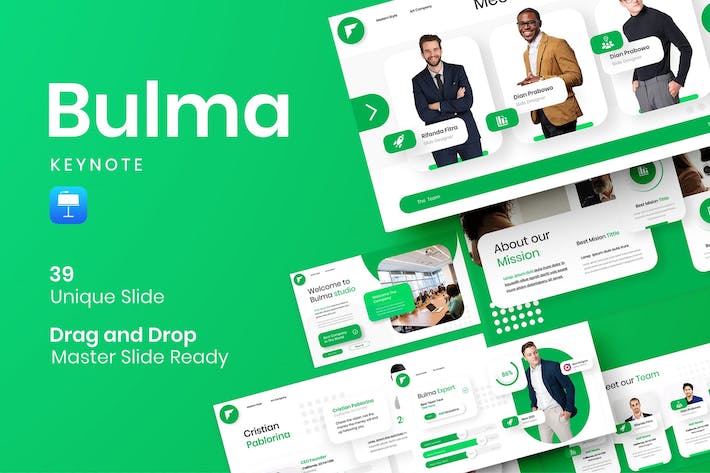 商业企业品牌宣传推介Keynote模板 - 顶尖PPT