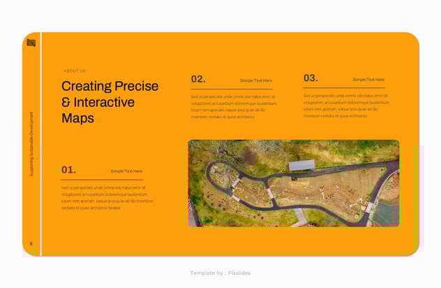 土地测量与数字制图keynote模板 - 顶尖PPT