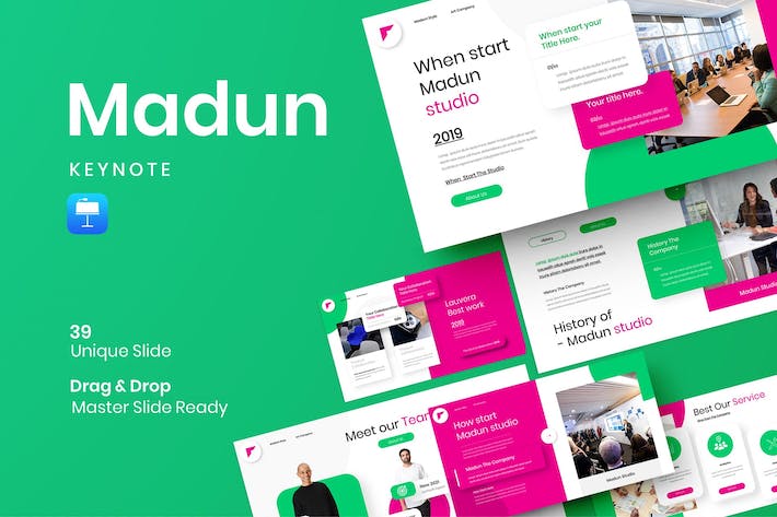 商业企业投资合作方案展示Keynote模板 - 顶尖PPT