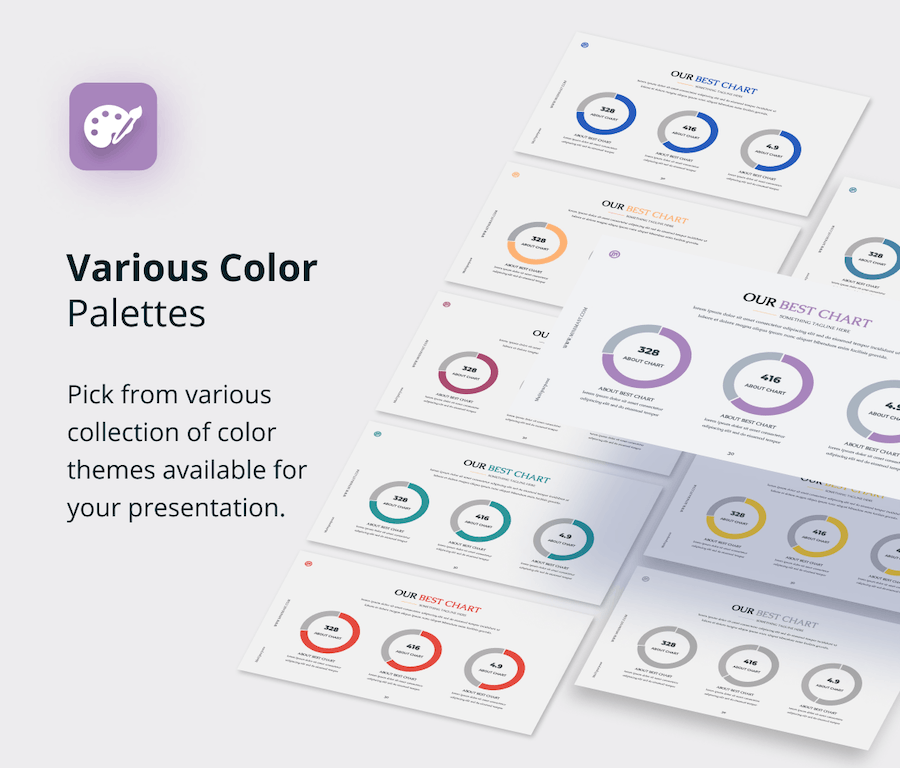 极简多用途商务汇报PPT模板 - 顶尖PPT