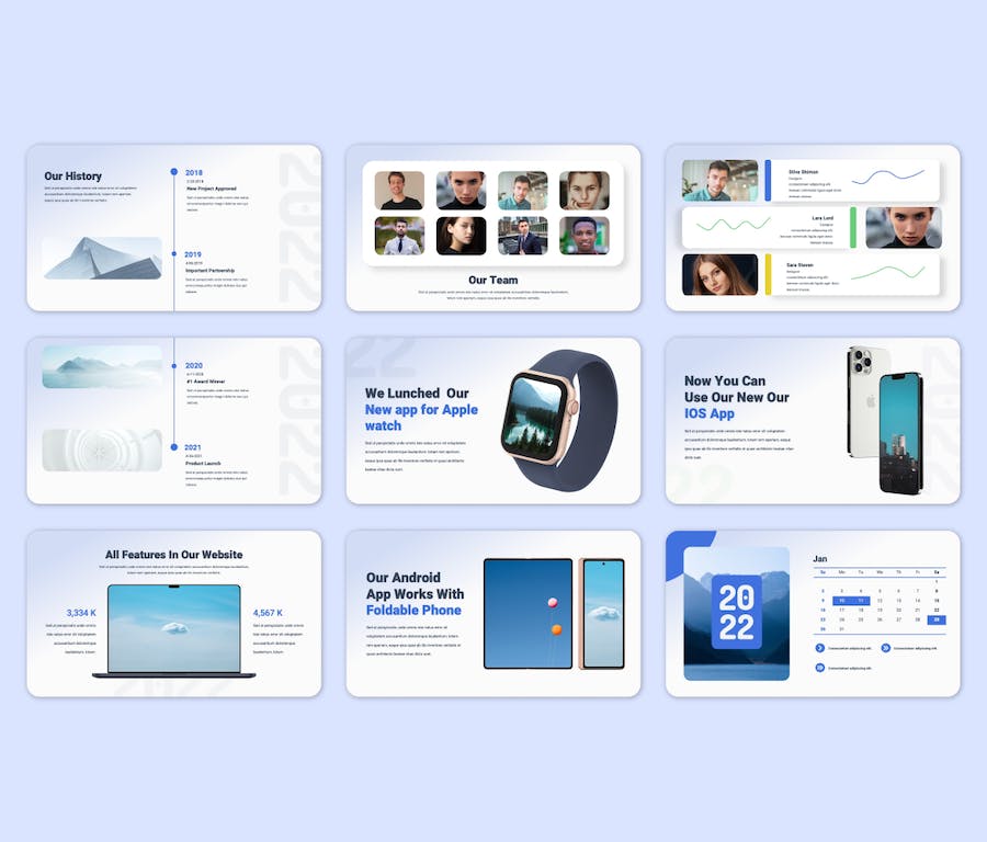 年度商业计划书国外高级PPT模板 - 顶尖PPT