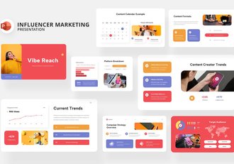 网红营销策划PPT模板 - 顶尖PPT