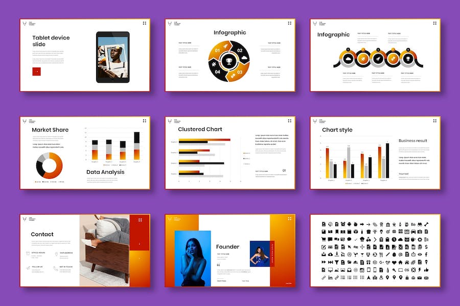 精美大气品牌介绍宣传营销策划多用途商务keynote模板 - 顶尖PPT