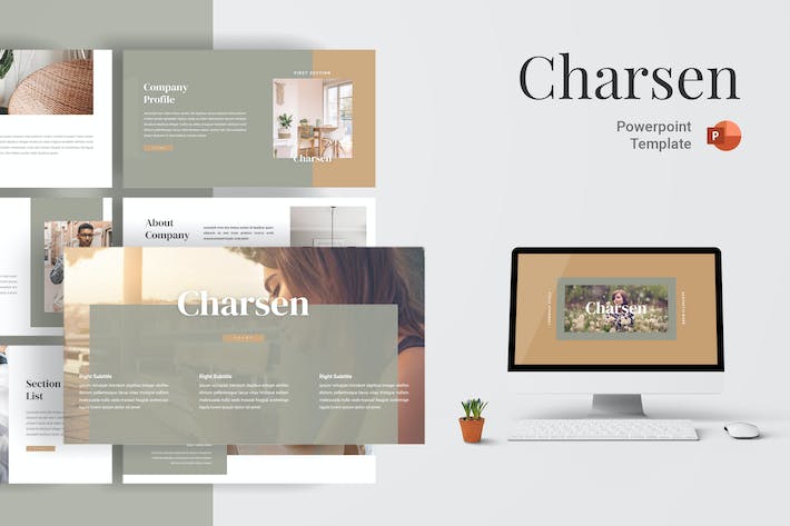 室内设计家居装修方案展示PPT模板 - 顶尖PPT