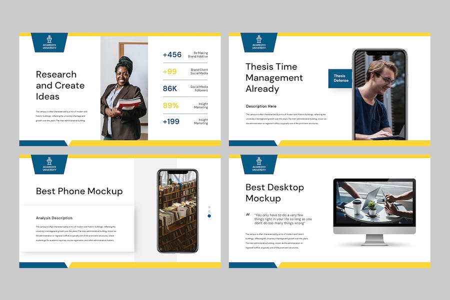 学位论文答辩展示演讲PPT模板 - 顶尖PPT