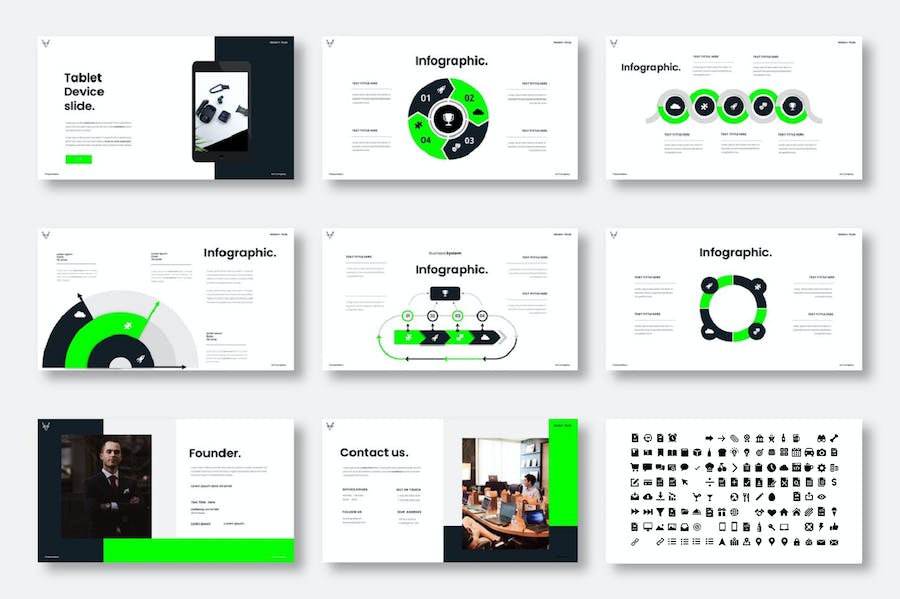 商业企业宣传推广营销策略PPT模板 - 顶尖PPT
