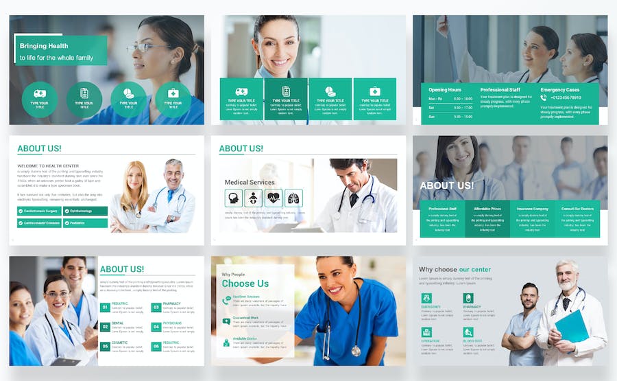 医疗诊疗专业讲座Keynote模板 - 顶尖PPT