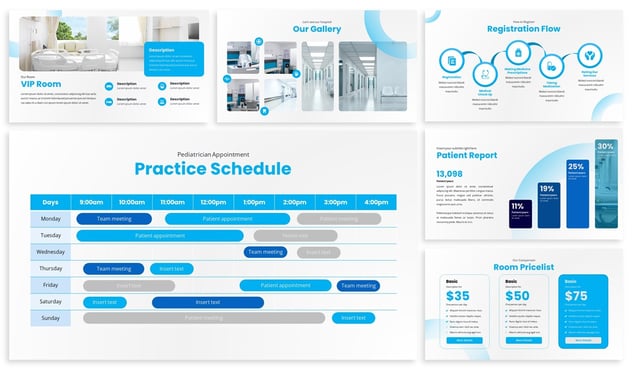 医疗健康行业知识宣传Keynote模板 - 顶尖PPT