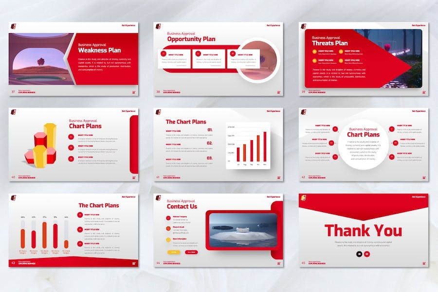 商务项目展示融资计划Keynote模板 - 顶尖PPT