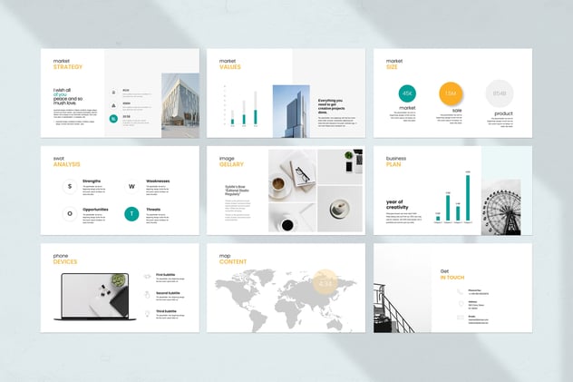 项目提案商业计划书Keynote模板 - 顶尖PPT