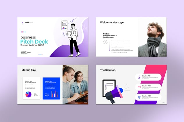 创意商业计划书融资路演PPT模板 - 顶尖PPT