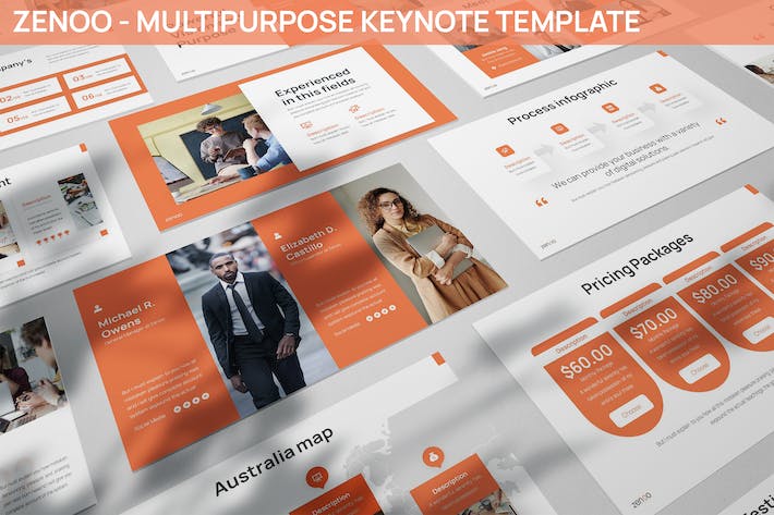 Zenoo-多用途-主题演讲-模板 - 顶尖PPT