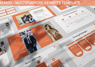 Zenoo-多用途-主题演讲-模板 - 顶尖PPT