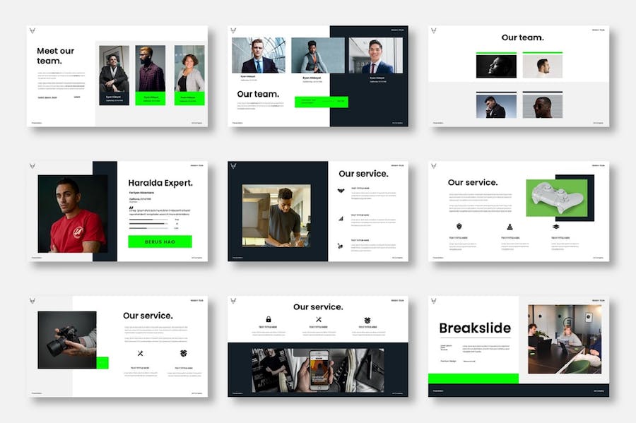 商业企业宣传推广营销策略PPT模板 - 顶尖PPT