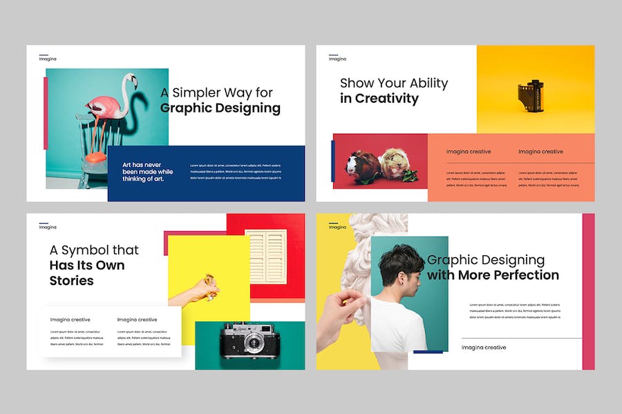 创意现代设计方案展示PPT模板 - 顶尖PPT