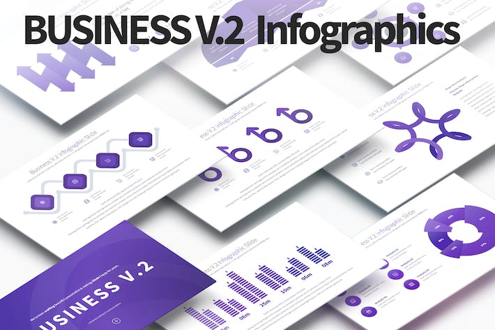 商务循环信息图形PPT模板 - 顶尖PPT