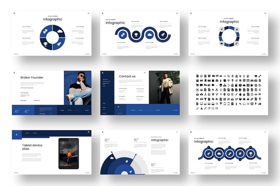 业务展示PPT模板 - 顶尖PPT