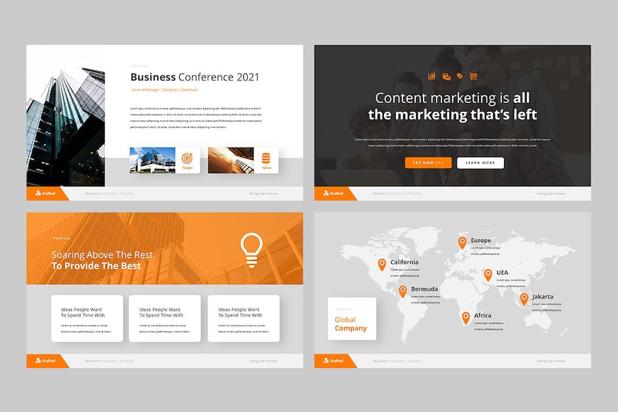 创意商业计划书项目推介PPT模板 - 顶尖PPT