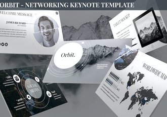 互联网科技企业网络架构技术应用Keynote模板 - 顶尖PPT