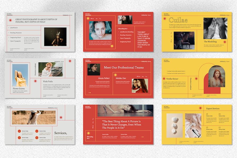 3D建模领域作品介绍展示PPT模板 - 顶尖PPT