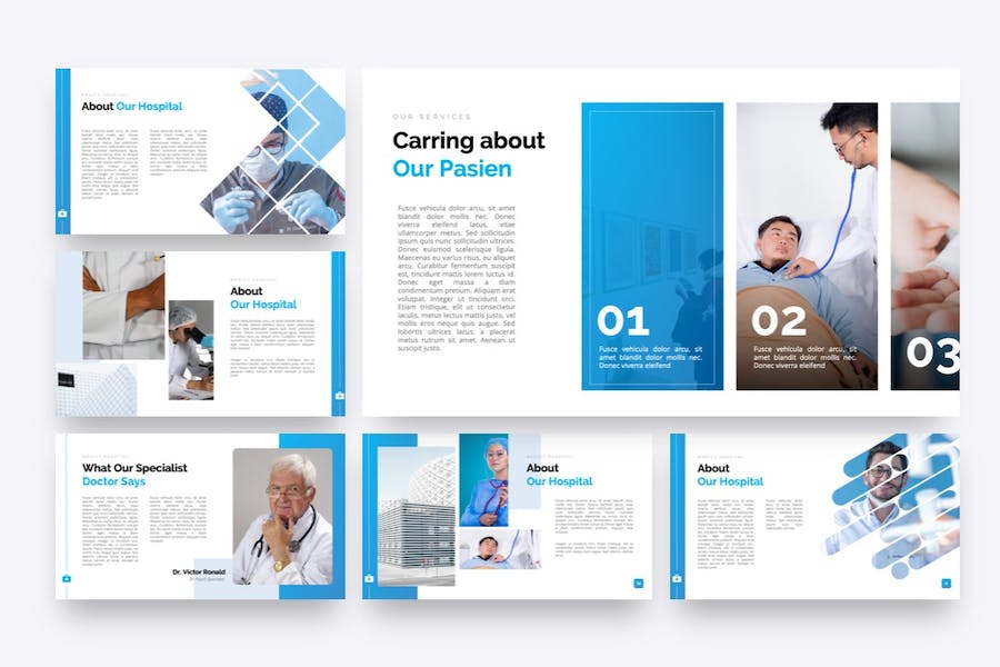 医疗领域专业知识科普展示Keynote模板 - 顶尖PPT