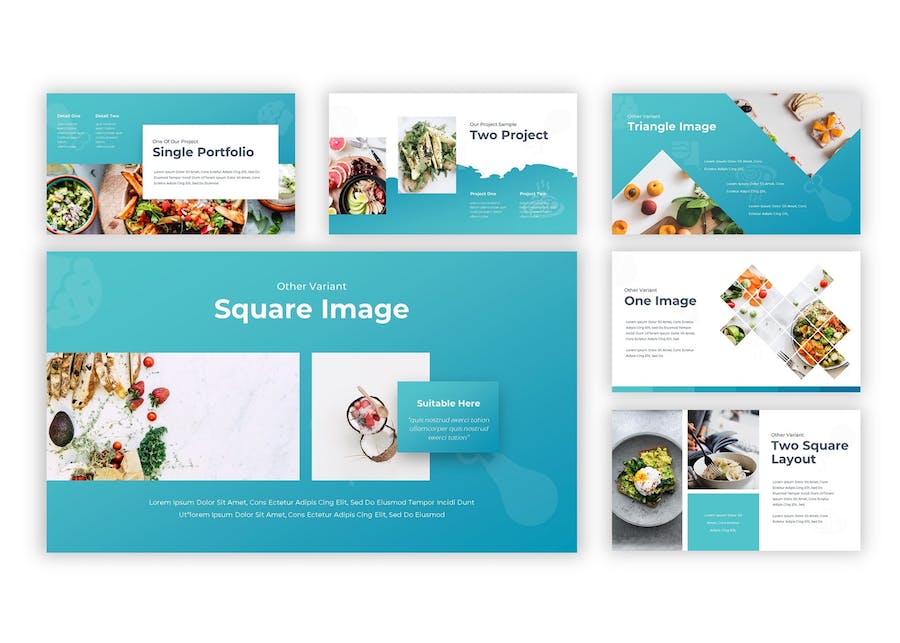 食品餐饮行业推广方案PPT模板 - 顶尖PPT