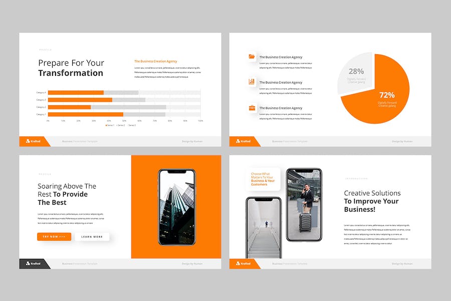 创意商业计划书项目推介PPT模板 - 顶尖PPT