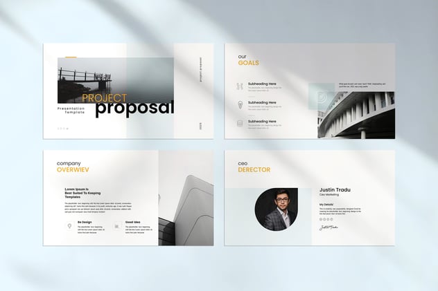 项目提案商业计划书Keynote模板 - 顶尖PPT