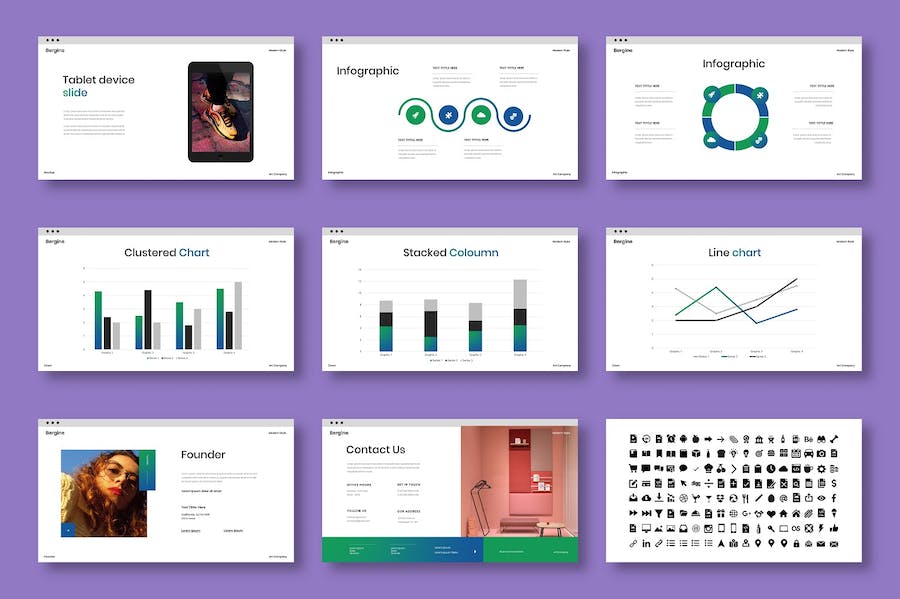 商务项目展示融资演讲投资方案Keynote模板 - 顶尖PPT