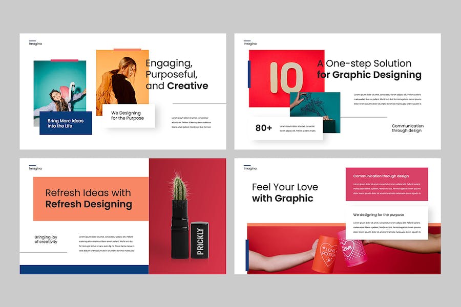 创意现代设计方案展示PPT模板 - 顶尖PPT