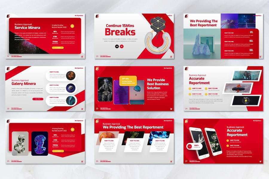 商务项目展示融资计划Keynote模板 - 顶尖PPT