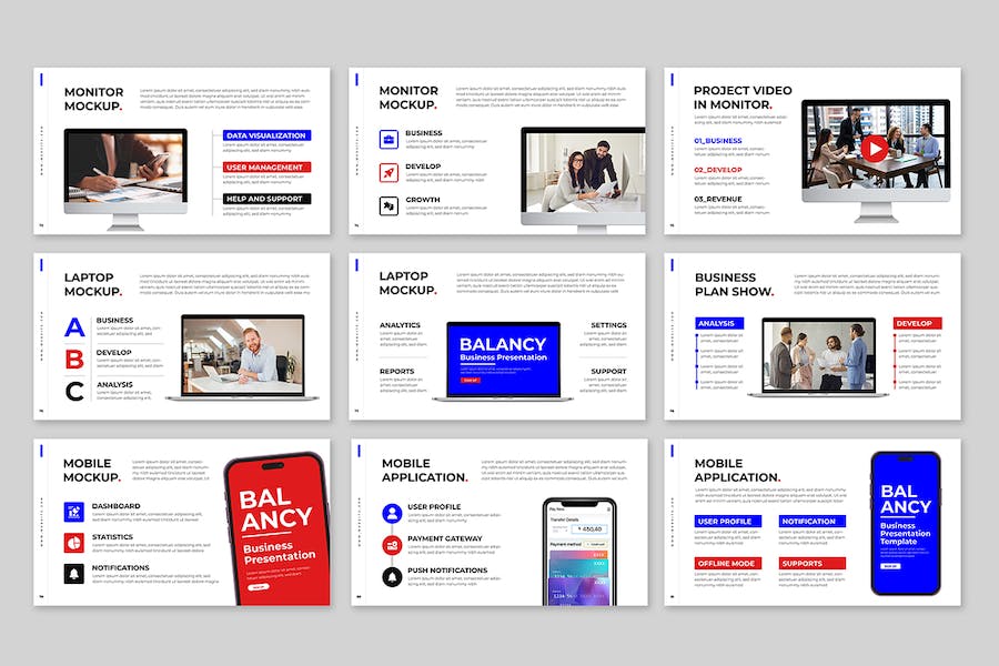 商务品牌建设方案展示PPT模板 Retry - 顶尖PPT