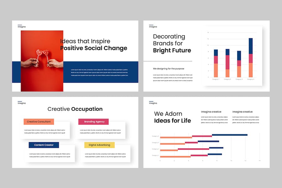 创意现代设计方案展示PPT模板 - 顶尖PPT