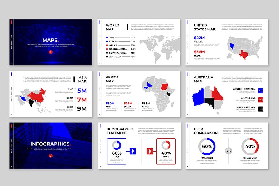 商务品牌建设方案展示PPT模板 Retry - 顶尖PPT