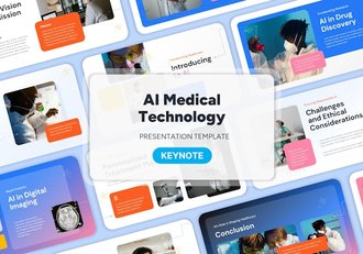 AI医疗人工智能技术keynote - 顶尖PPT