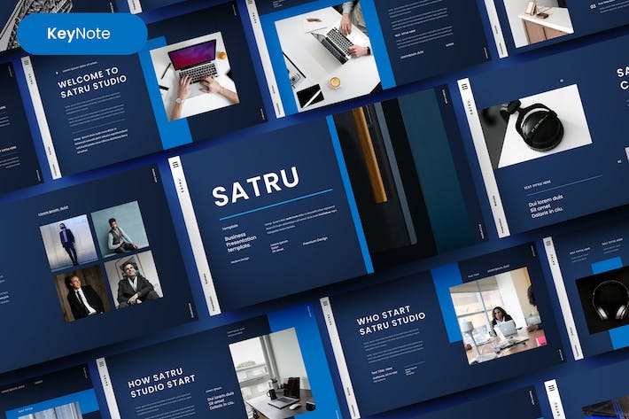 业务合作团队介绍商业计划商务通用keynote模板 - 顶尖PPT