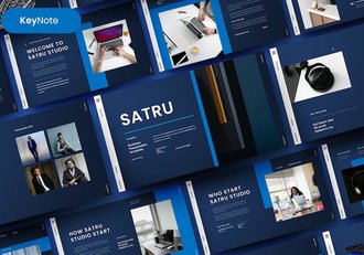 业务合作团队介绍商业计划商务通用keynote模板 - 顶尖PPT